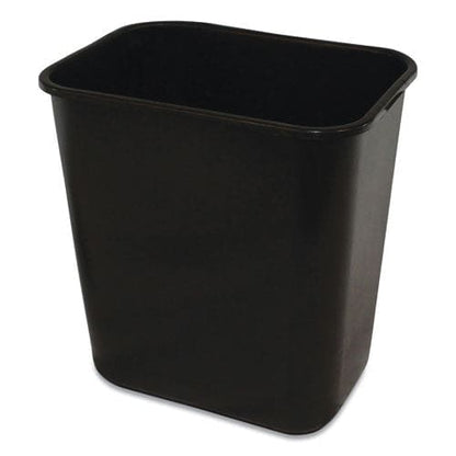 Impact Soft-sided Wastebasket 28 Qt Polyethylene Black - Janitorial & Sanitation - Impact®