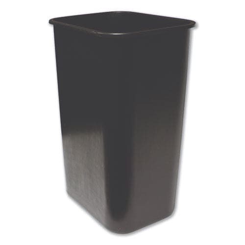 Impact Soft-sided Wastebasket 41 Qt Polyethylene Black - Janitorial & Sanitation - Impact®