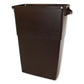 Impact Thin Bin Containers 23 Gal Polyethylene Gray - Janitorial & Sanitation - Impact®