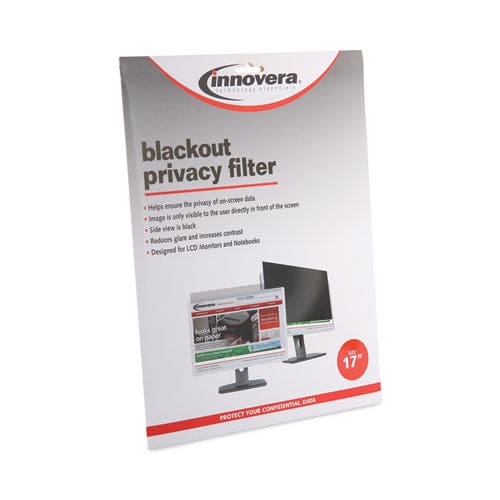 Innovera Blackout Privacy Filter For 17 Flat Panel Monitor - Technology - Innovera®