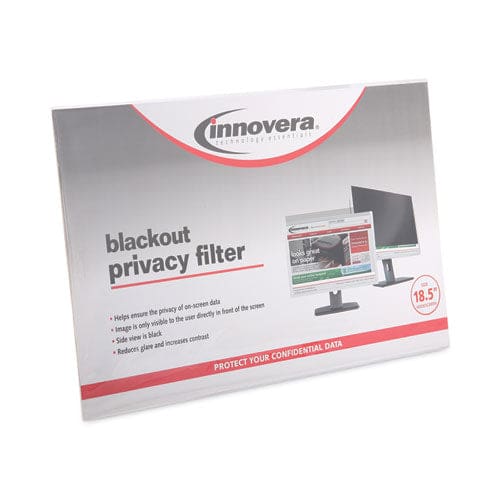 Innovera Blackout Privacy Filter For 18.5 Widescreen Flat Panel Monitor 16:9 Aspect Ratio - Technology - Innovera®