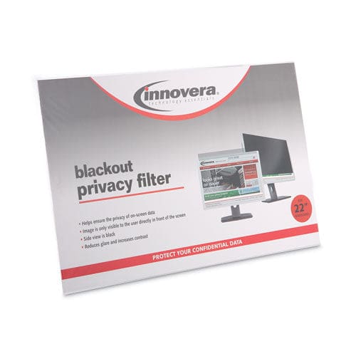 Innovera Blackout Privacy Filter For 22 Widescreen Flat Panel Monitor 16:10 Aspect Ratio - Technology - Innovera®