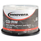 Innovera Cd-rw Rewritable Disc 700 Mb/80 Min 12x Spindle Silver 50/pack - Technology - Innovera®