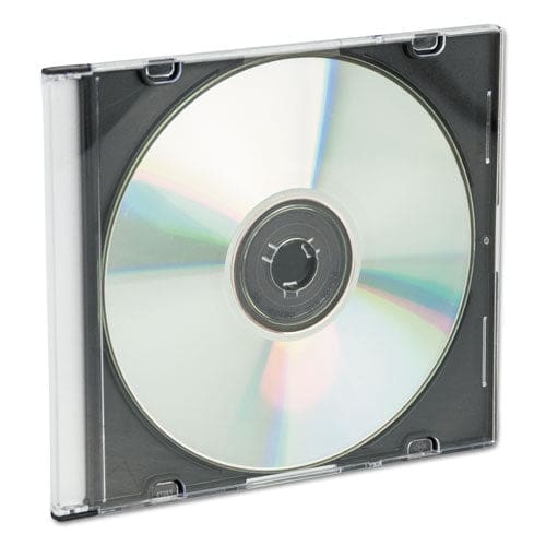 Innovera Cd/dvd Slim Jewel Cases Clear/black 100/pack - Technology - Innovera®