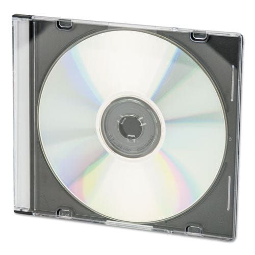 Innovera Cd/dvd Slim Jewel Cases Clear/black 100/pack - Technology - Innovera®