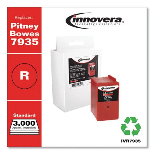 Innovera Compatible Red Postage Meter Ink Replacement For 793-5 (7935) 3,000 Page-yield - Technology - Innovera®