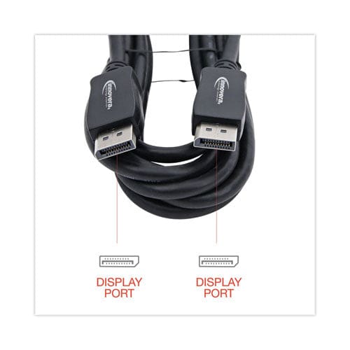 Innovera Displayport Cable 10 Ft Black - Technology - Innovera®