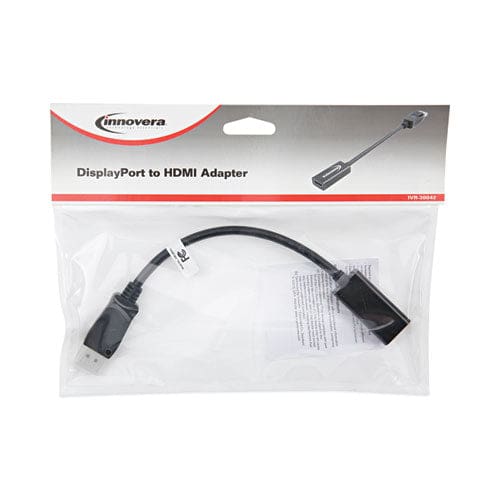 Innovera Displayport-hdmi Adapter 0.65 Ft Black - Technology - Innovera®