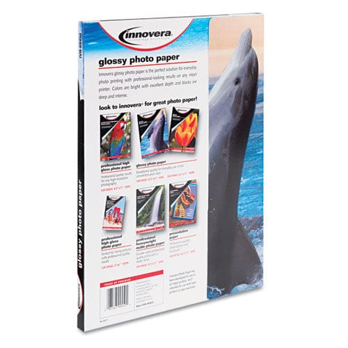 Innovera Glossy Photo Paper 7 Mil 8.5 X 11 Glossy White 50/pack - School Supplies - Innovera®