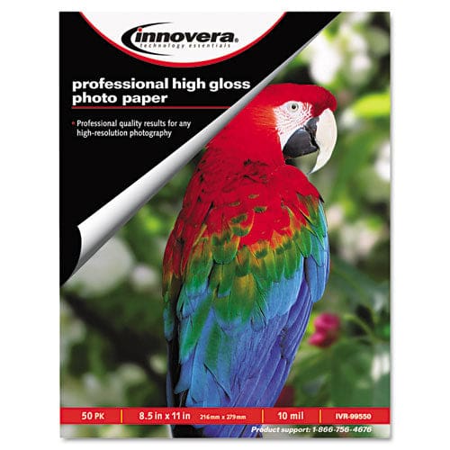 Innovera High-gloss Photo Paper 10 Mil 4 X 6 High-gloss White 100/pack - School Supplies - Innovera®