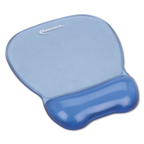 Innovera Mouse Pad With Gel Wrist Rest 8.25 X 9.62 Blue - Technology - Innovera®