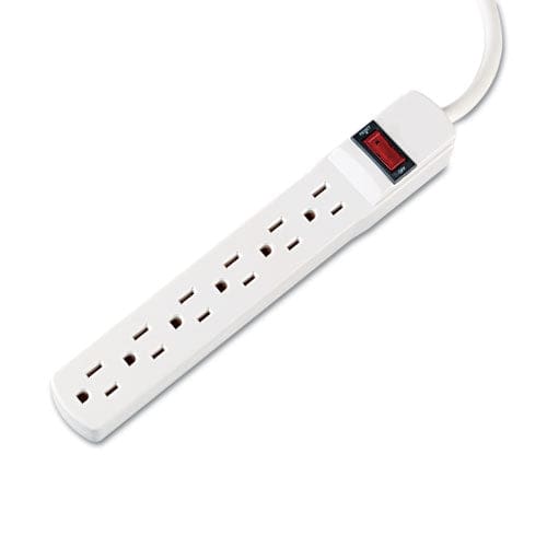 Innovera Power Strip 6 Outlets 4 Ft Cord Ivory - Technology - Innovera®