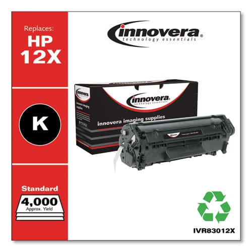 Innovera Remanufactured Black Extended-yield Toner Replacement For 12x (q2612x) 4,000 Page-yield - Technology - Innovera®