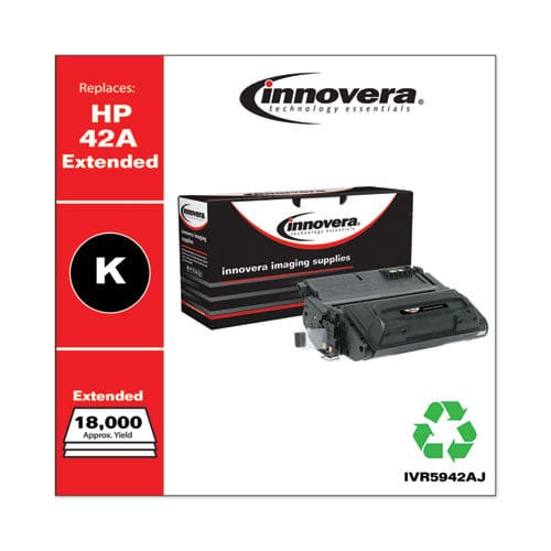 Innovera Remanufactured Black Extended-yield Toner Replacement For 42a (q5942aj) 18,000 Page-yield - Technology - Innovera®