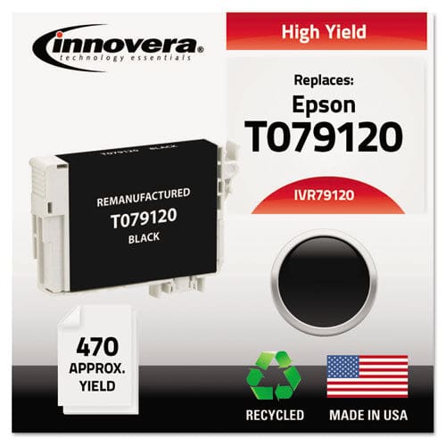 Innovera Remanufactured Black High-yield Ink Replacement For 79 (t079120) 470 Page-yield - Technology - Innovera®