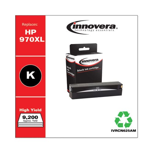 Innovera Remanufactured Black High-yield Ink Replacement For 970xl (cn625am) 9,200 Page-yield - Technology - Innovera®