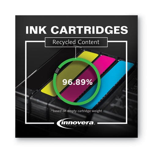 Innovera Remanufactured Black High-yield Ink Replacement For 972xl (f6t84an) 10,000 Page-yield - Technology - Innovera®