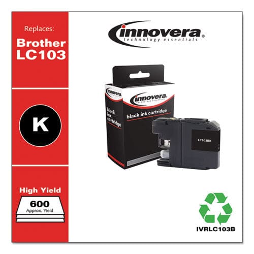 Innovera Remanufactured Black High-yield Ink Replacement For Lc103bk 600 Page-yield - Technology - Innovera®