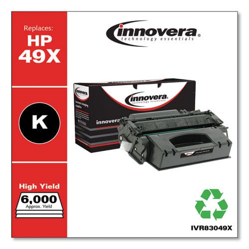 Innovera Remanufactured Black High-yield Toner Replacement For 49x (q5949x) 6,000 Page-yield - Technology - Innovera®