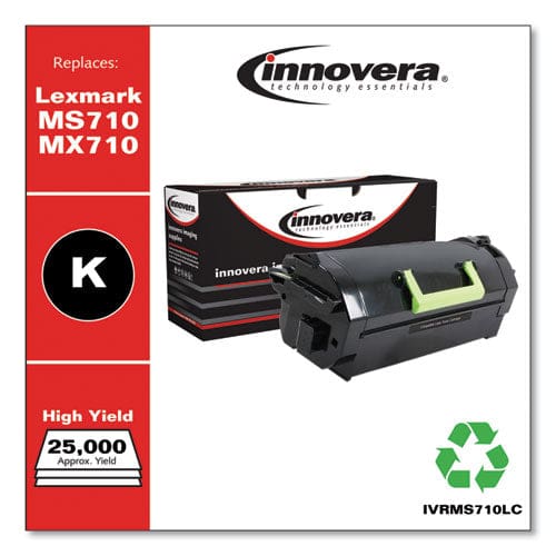 Innovera Remanufactured Black High-yield Toner Replacement For Ms710/mx710 25,000 Page-yield - Technology - Innovera®