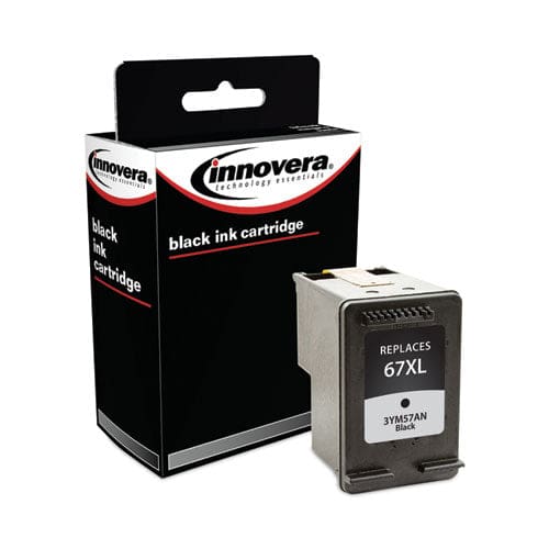 Innovera Remanufactured Black Ink Replacement For 67xl (3ym57an) 240 Page-yield - Technology - Innovera®