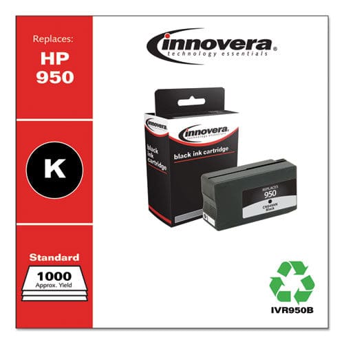 Innovera Remanufactured Black Ink Replacement For 950 (cn049an) 1,000 Page-yield - Technology - Innovera®