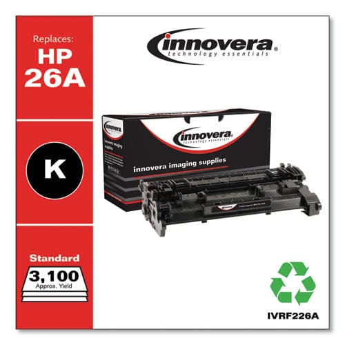 Innovera Remanufactured Black Toner Replacement For 26a (cf226a) 3,100 Page-yield - Technology - Innovera®