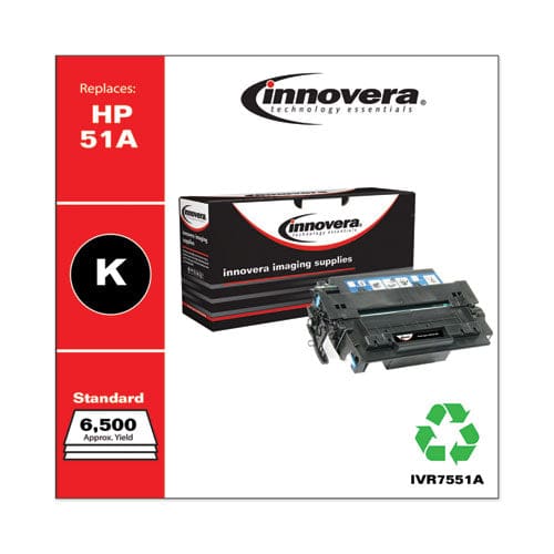 Innovera Remanufactured Black Toner Replacement For 51a (q7551a) 6,500 Page-yield - Technology - Innovera®