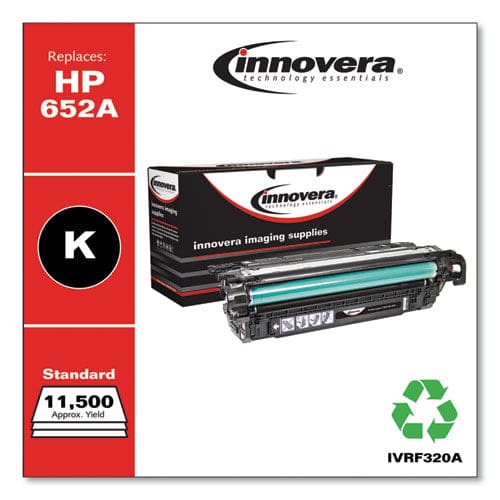 Innovera Remanufactured Black Toner Replacement For 652a (cf320a) 11,500 Page-yield - Technology - Innovera®