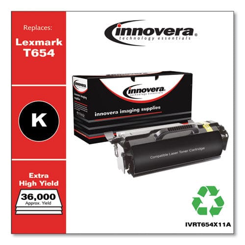 Innovera Remanufactured Black Toner Replacement For T654x11a 36,000 Page-yield - Technology - Innovera®