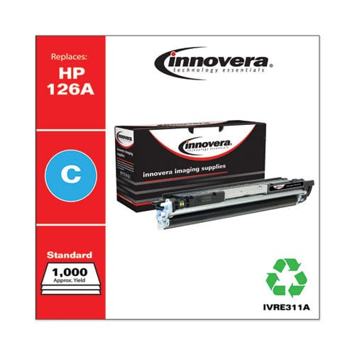 Innovera Remanufactured Cyan Toner Replacement For 126a (ce311a) 1,000 Page-yield - Technology - Innovera®