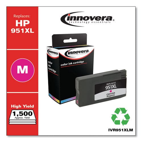 Innovera Remanufactured Magenta High-yield Ink Replacement For 951xl (cn047an) 1,500 Page-yield - Technology - Innovera®