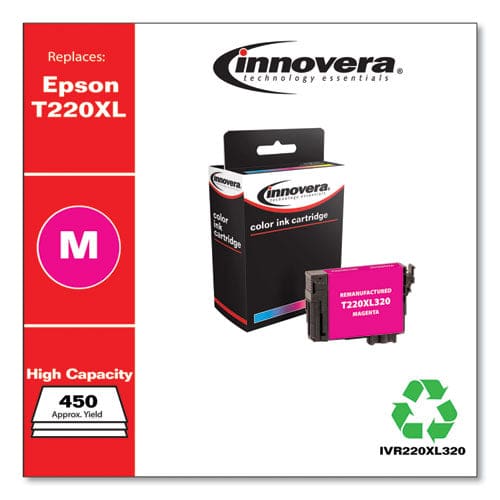 Innovera Remanufactured Magenta High-yield Ink Replacement For T220xl (t220xl320) 450 Page-yield - Technology - Innovera®