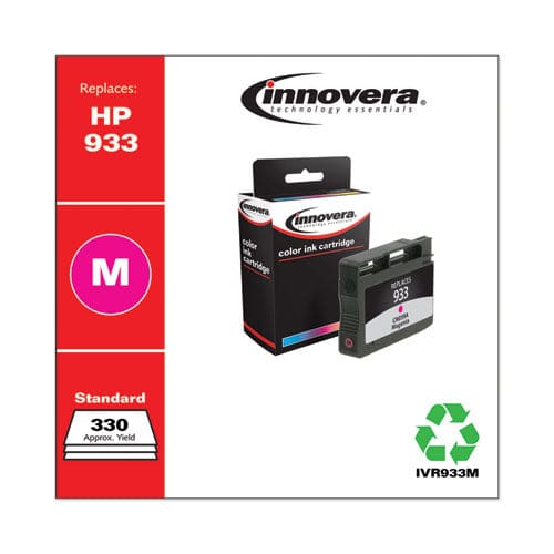 Innovera Remanufactured Magenta Ink Replacement For 933 (cn059a) 330 Page-yield - Technology - Innovera®
