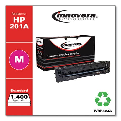 Innovera Remanufactured Magenta Toner Replacement For 201a (cf403a) 1,400 Page-yield - Technology - Innovera®