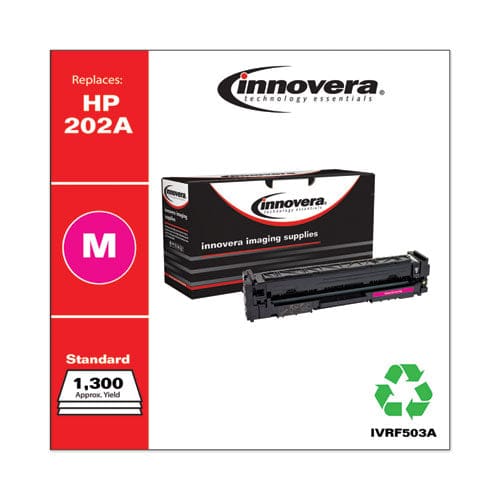 Innovera Remanufactured Magenta Toner Replacement For 202a (cf503a) 1,300 Page-yield - Technology - Innovera®