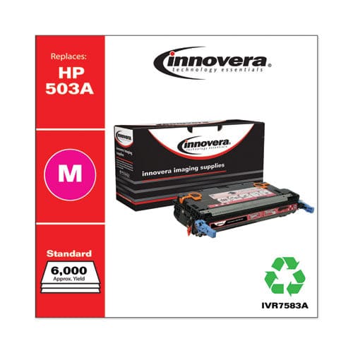 Innovera Remanufactured Magenta Toner Replacement For 503a (q7583a) 6,000 Page-yield - Technology - Innovera®