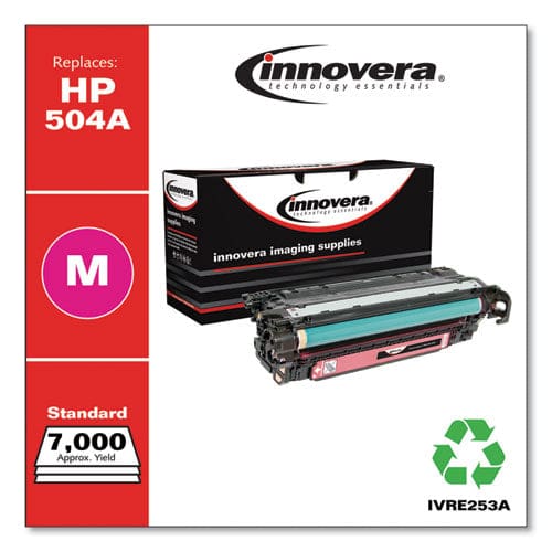 Innovera Remanufactured Magenta Toner Replacement For 504a (ce253a) 7,000 Page-yield - Technology - Innovera®