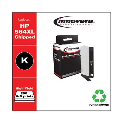 Innovera Remanufactured Photo Black High-yield Ink Replacement For 564xl (cb322wn) 290 Page-yield - Technology - Innovera®