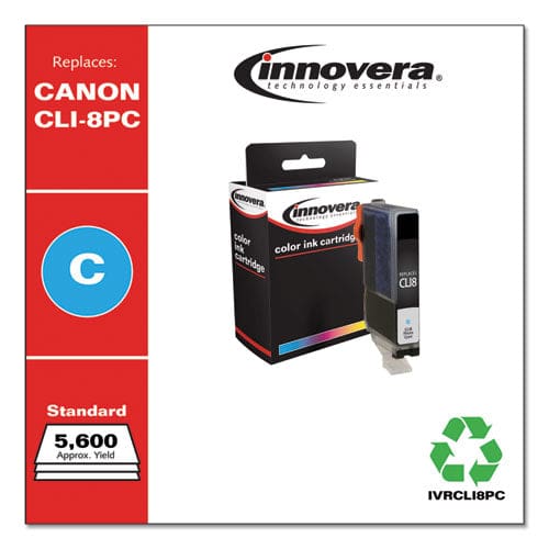 Innovera Remanufactured Photo Cyan Ink Replacement For Cli8pc (0624b002) 5,715 Page-yield - Technology - Innovera®