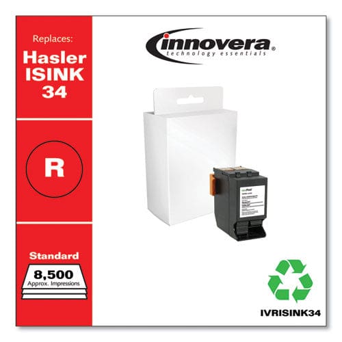 Innovera Remanufactured Red Postage Meter Ink Replacement For Isink34 8,500 Page-yield - Technology - Innovera®