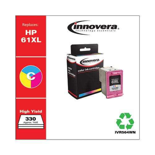 Innovera Remanufactured Tri-color High-yield Ink Replacement For 61xl (ch564wn) 330 Page-yield - Technology - Innovera®