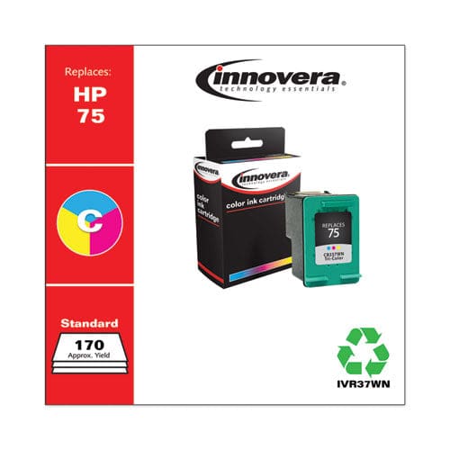 Innovera Remanufactured Tri-color Ink Replacement For 75 (cb337wn) 170 Page-yield - Technology - Innovera®