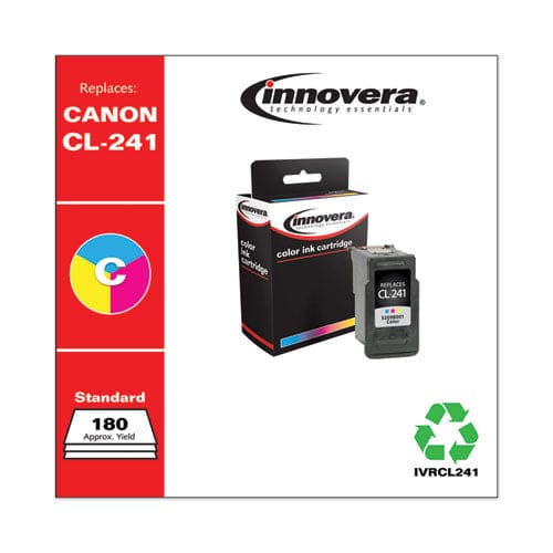 Innovera Remanufactured Tri-color Ink Replacement For Cl-241 (5209b001) 180 Page-yield - Technology - Innovera®