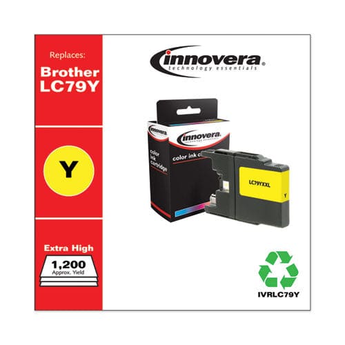 Innovera Remanufactured Yellow Extra High-yield Ink Replacement For Lc79y 1,200 Page-yield - Technology - Innovera®