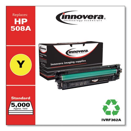 Innovera Remanufactured Yellow Toner Replacement For 508a (cf362a) 5,000 Page-yield - Technology - Innovera®