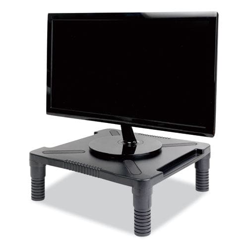 Innovera Single Level Monitor Riser 13.13 X 13.5 X 4 Black - School Supplies - Innovera®