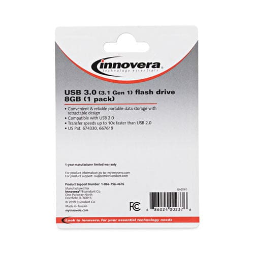 Innovera Usb 3.0 Flash Drive 8 Gb - Technology - Innovera®