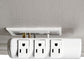 Innovera Wall Mount Surge Protector 6 Ac Outlets 2,160 J White - Technology - Innovera®