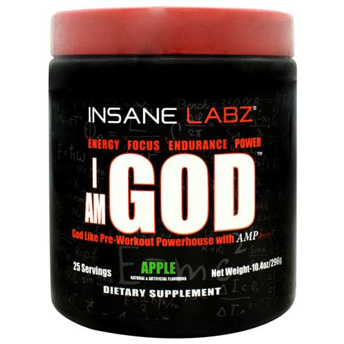 Insane Labz I Am God Apple 25 servings - Insane Labz